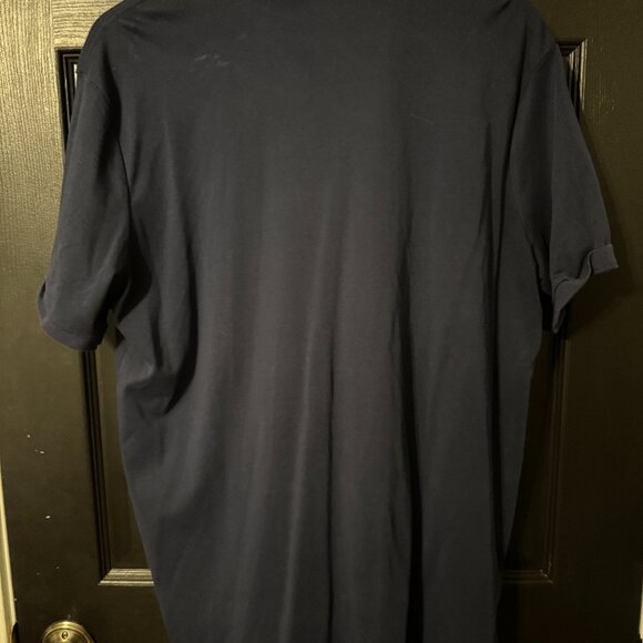 Mens Polo Short Sleeve Navy Polo - Picture 4 of 4